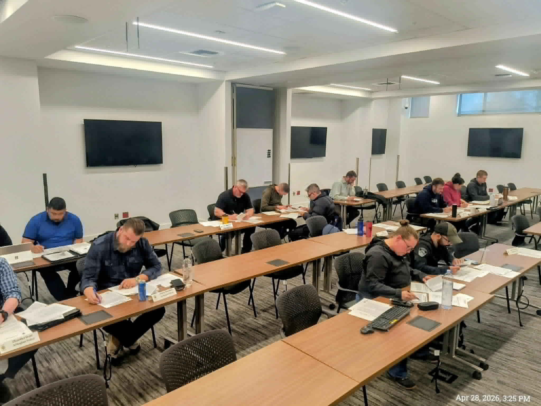 We were In Lynnwood, WA April 27th - 29th where we held a 2-day Refresher followed by our 1-day Management Class, David Harris and Associates